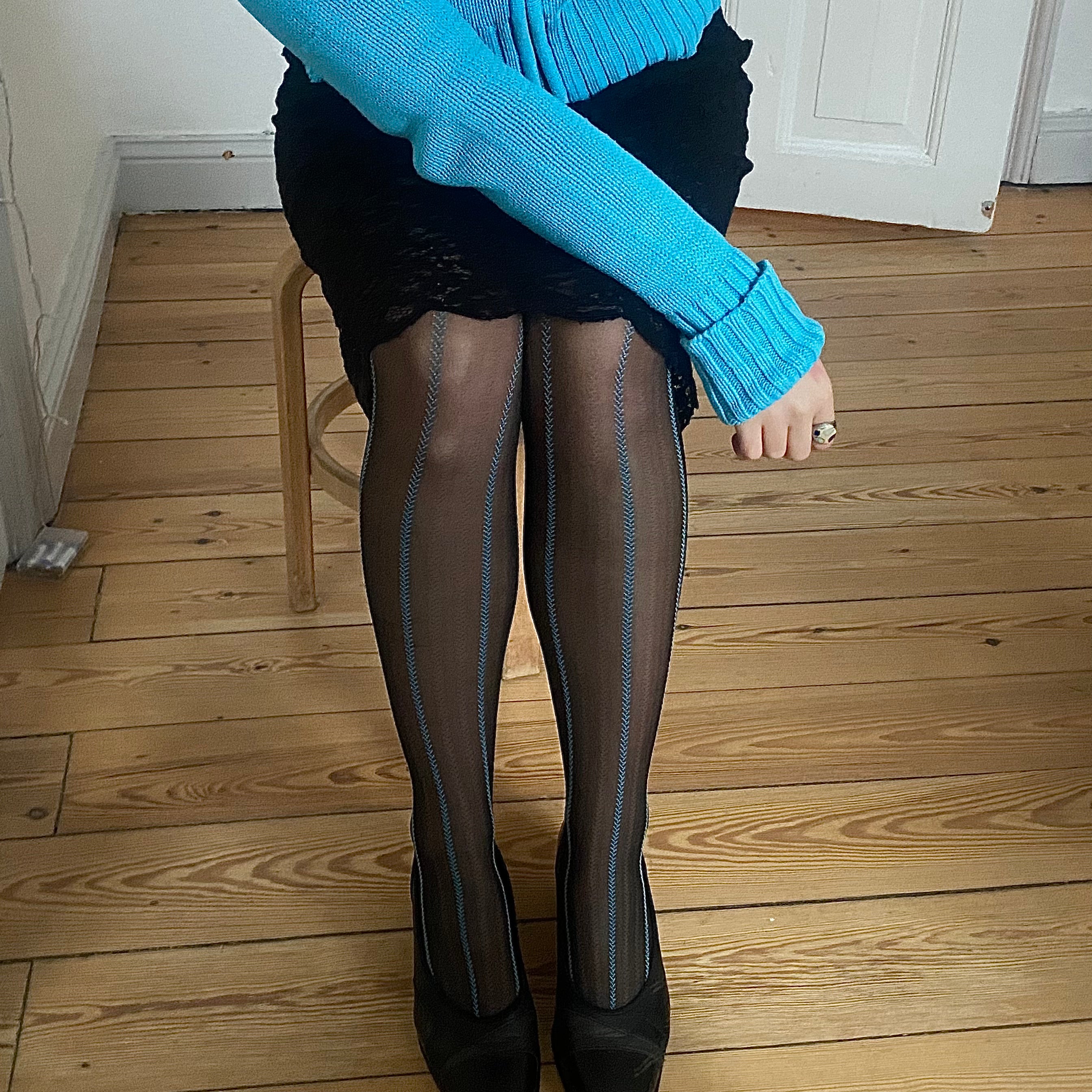 Nova stockings - blue